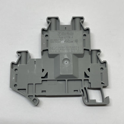 (LOT OF 6) NEW PHOENIX CONTACT UTTB 4 Double-Level Terminal Block 30A 800V 4 mm²