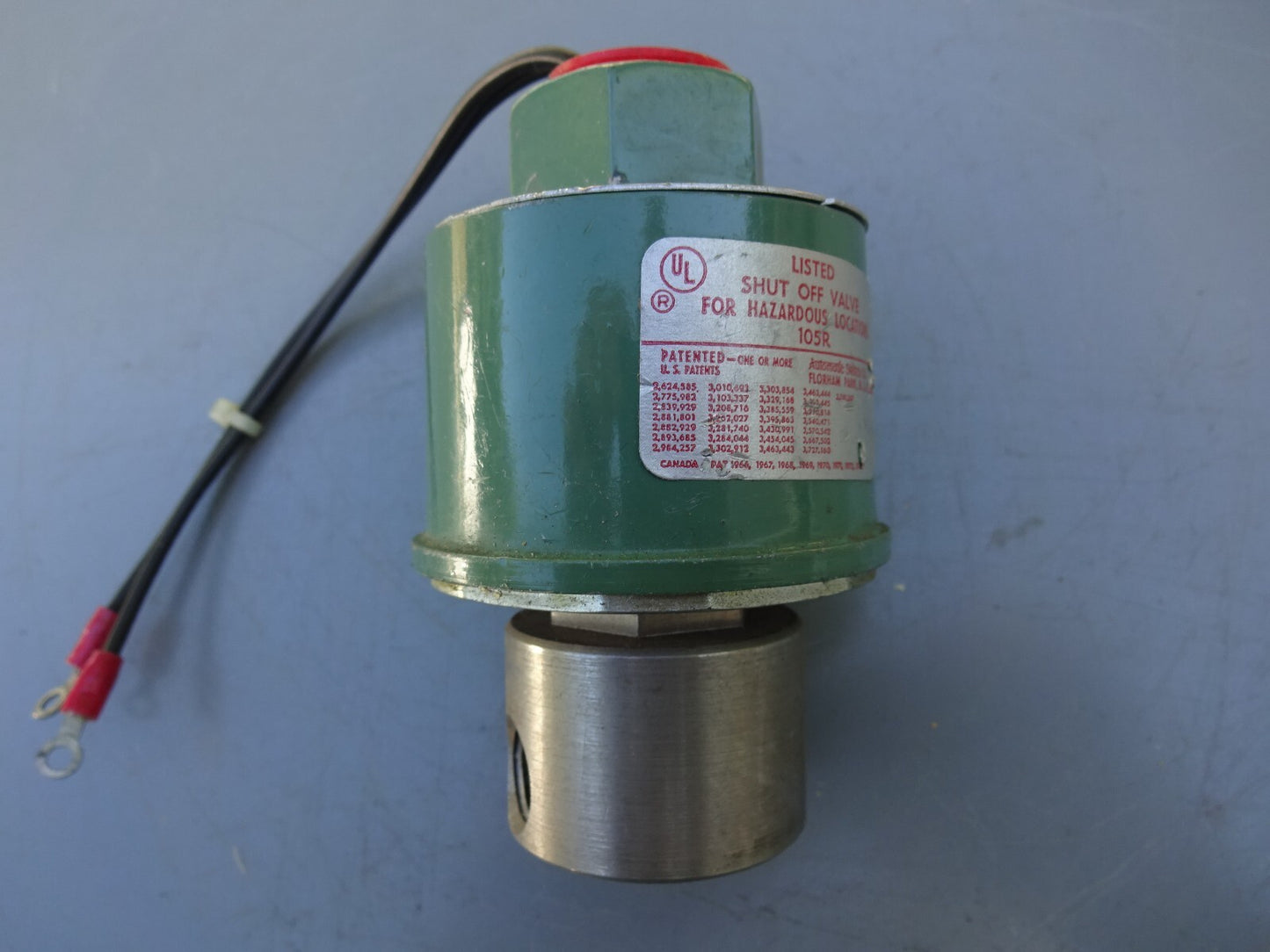 ASCO 8262C62 / RED HAT SOLENOID VALVE WATER OIL PSI 60 AIR GAS 65 1/4" PIPE