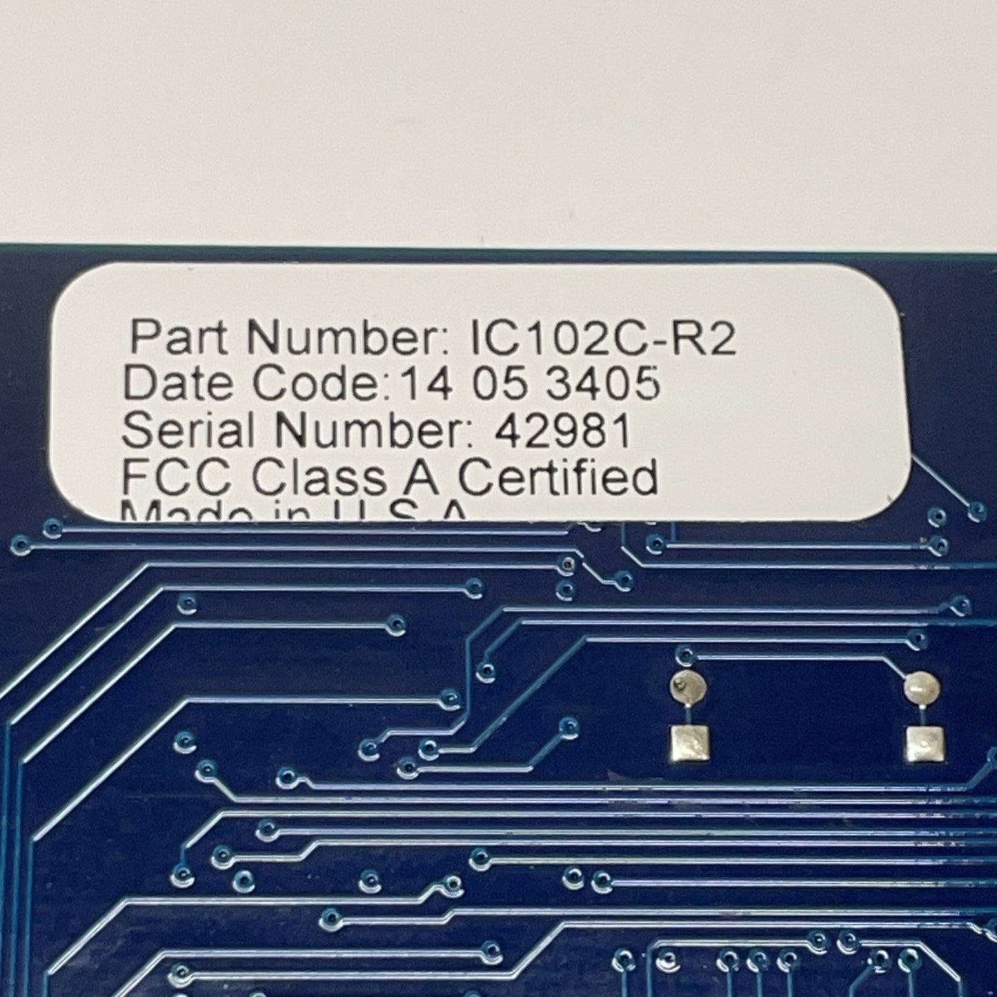 BLACK BOX IC102C-R2 (REV. E) 4-Port RS-232 ISA Card 16554 UART