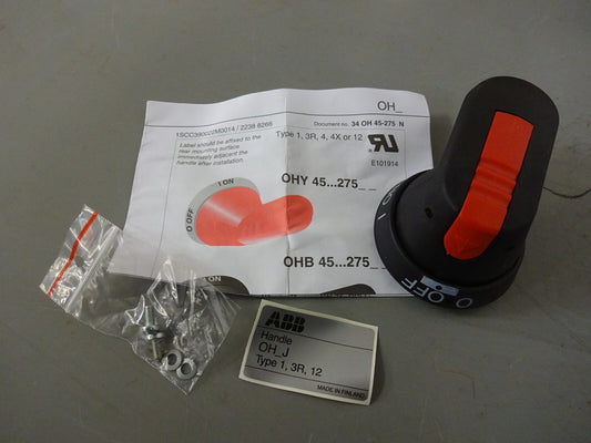 ABB ISCA022380R9070 / PISTOL HANDLE / BLACK / NEW