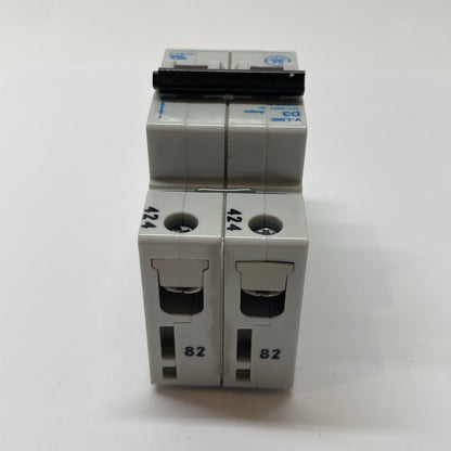 GE V-Line V37203 3 A 2-Pole 277/480 VAC D-Curve Circuit Breaker
