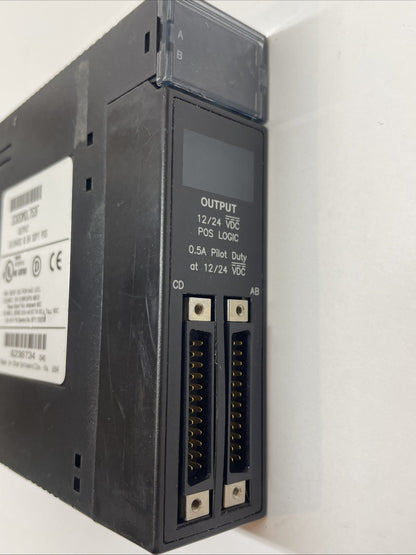 GE Fanuc IC693MDL753F Series 90-30 32-Point DC Output Module 12/24 V 0.5 A