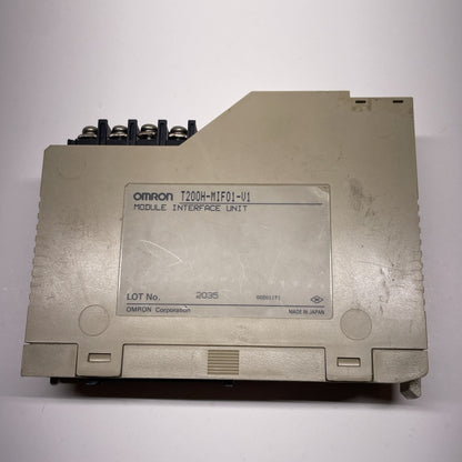 Omron T200H-MIF01-V1 / T200HMIF01V1 Interface Unit Module
