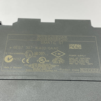 Siemens 6ES7 307-1KA02-0AA0 Simatic PS 307