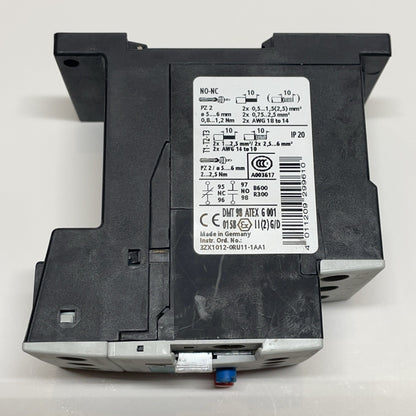 Siemens Sirius 3RU1126-4CB0 / 3ZX1012-0RU11-1AA1 Overload Relay w/ 3RU1926-3AA01