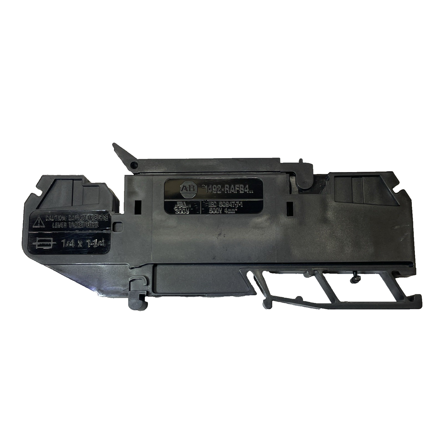 ALLEN-BRADLEY 1492-RAFB4250 FUSE PLUGS W/ Blown fuse indicator. New Box Of 25