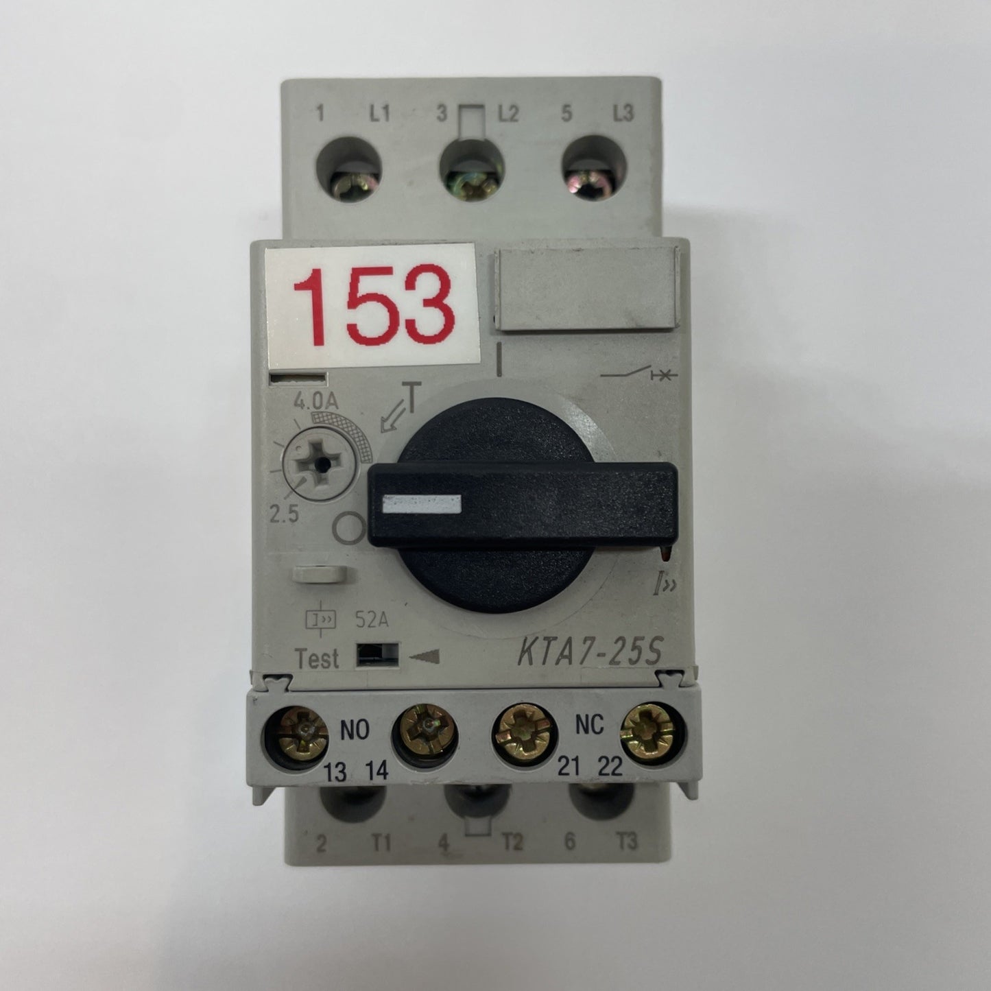 Sprecher+Schuh KTA7-25S-4.0A Motor Switch Control, 115-575VAC  2.5-4.0Amp