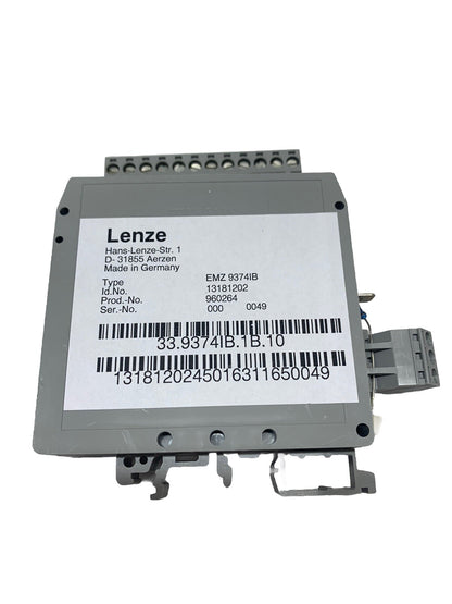 Lenze EMZ9374IB Digital I/O Expansion / Terminal Extension Module (USA SELLER)