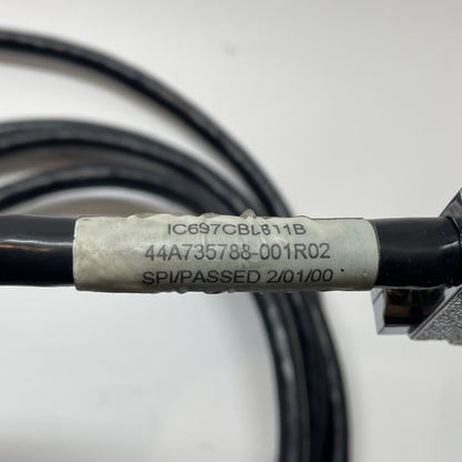 FANUC IC697CBL811B / IC697CBL811 Redundant PLC Cable 10ft Series 90/70 (37-Pin)