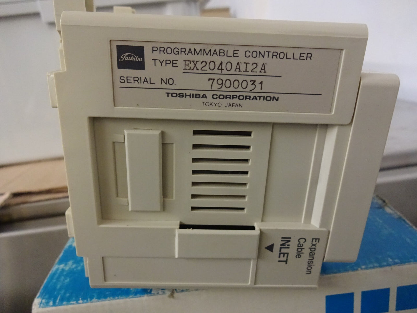 TOSHIBA EX2040AI2A / ANALOG INPUT UNIT / PROGRAMMABLE CONTROLLER / NEW