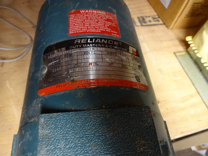 RELIANCE P56H130GP-ZI A-C MOTOR P56H130GP / 208-250V / 1.6A