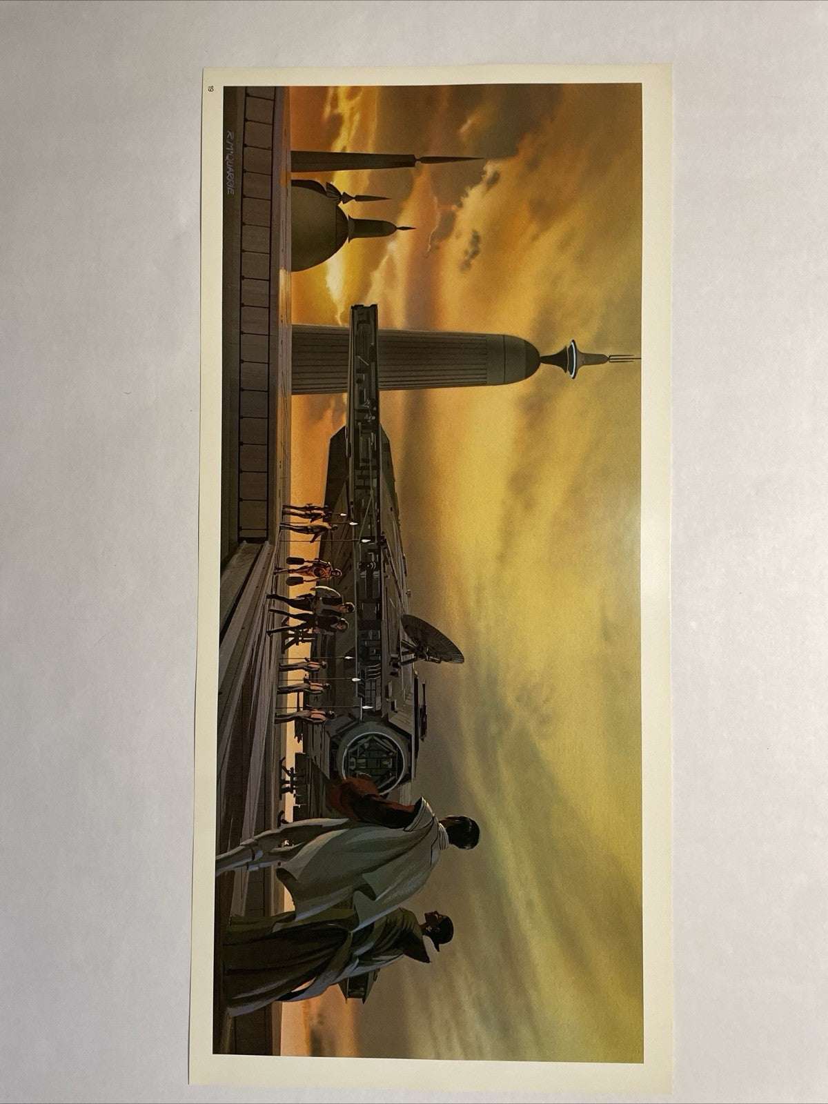 The Empire Strikes Back COMPLETE Portfolio by Ralph McQuarrie 1980 (24 Prints)