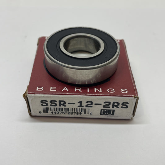 CONSOLIDATED SSR-12-2RS / SSR-12 Stainless Bearing 0.75" x 1.625" x 0.4375"
