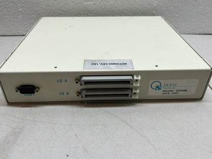 TELSEC 2000WM / 1500 WM / 3059-3201 / ENVIRONMENTAL AND ACCESS CONTROL PANEL