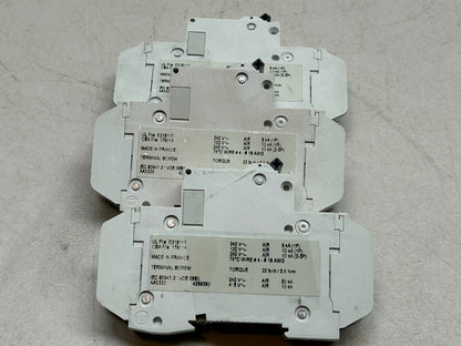 MERLIN GERIN 60103 2A MULTI9 1 POLE CIRCUIT BREAKER LOT OF 2 / + BONUS (1) 60120