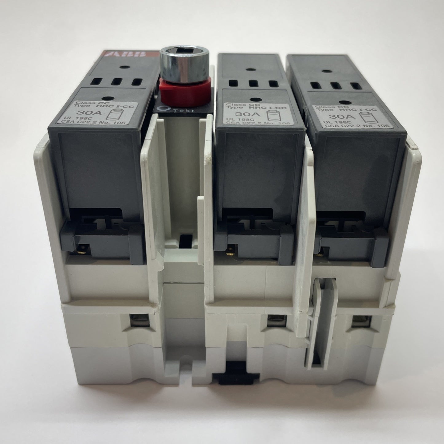 ABB 1SCA022548R9720 / OS30ACC12 30A 600V 3-Pole Fusible Disconnect Switch NEW