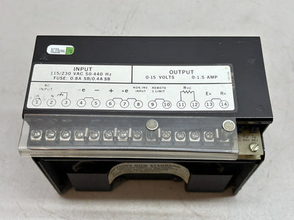 KEPCO PAT 15-1.5 P / PAT15-1.5P / POWER SUPPLY 115/230VAC 0-15VOLTS 0-1.5AMP