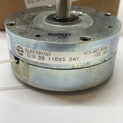EPB-30-1108S-24V Electroid Magnetic Particle Brake / Clutch 24 VDC