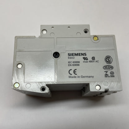 Siemens 5SX23 D2 3P Miniature Circuit Breaker DIN-Rail 400V