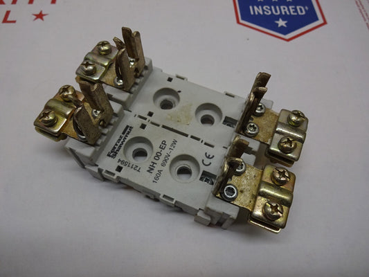 FERRAZ SHAWMUT T211594B / BB002EPBR / FUSE BASE HOLDER / 160A 690V 12W / USED