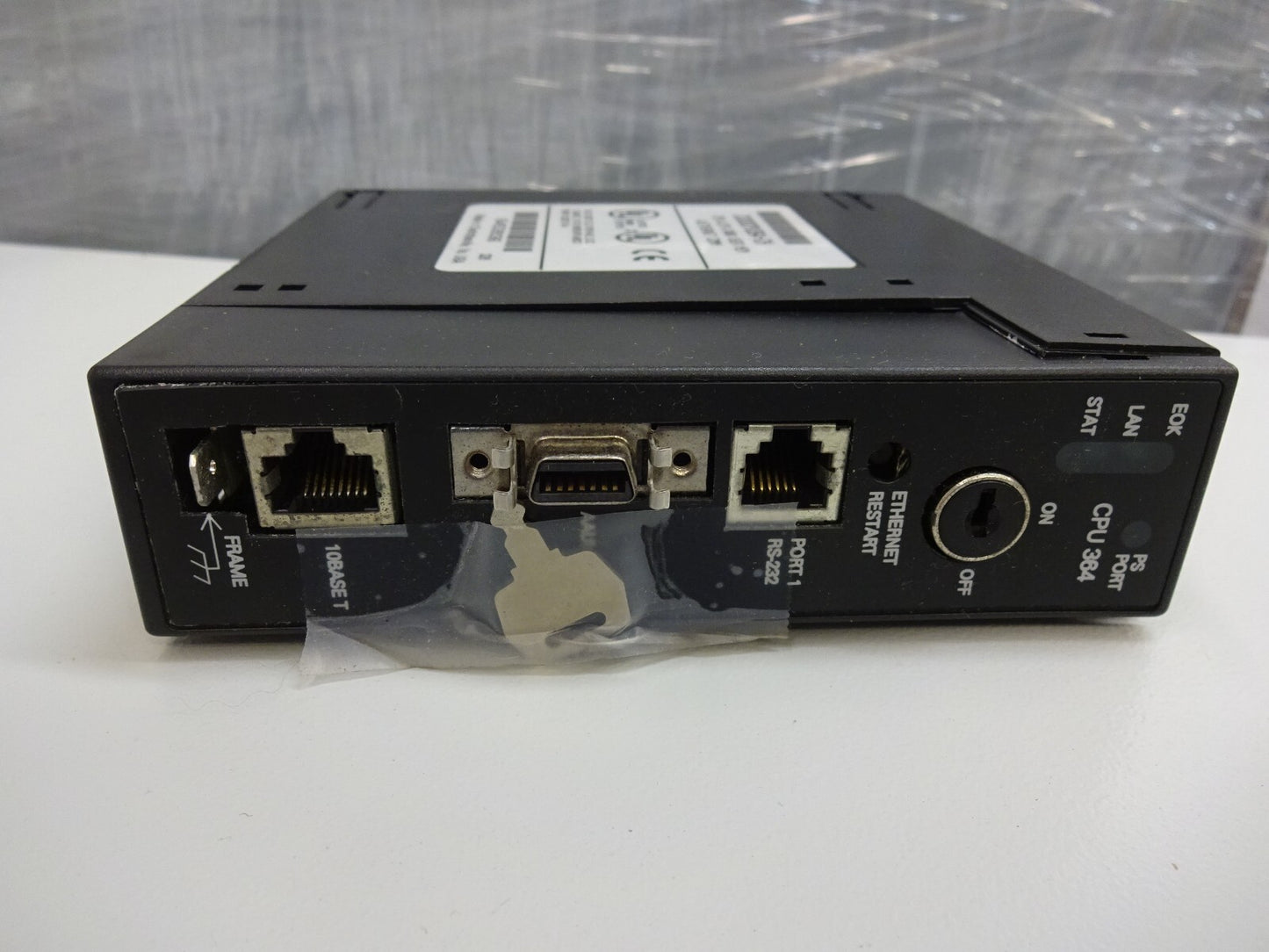 GE Fanuc Series 90-30 IC693CPU364-CH Single-Slot CPU Module, Ethernet w/ Key