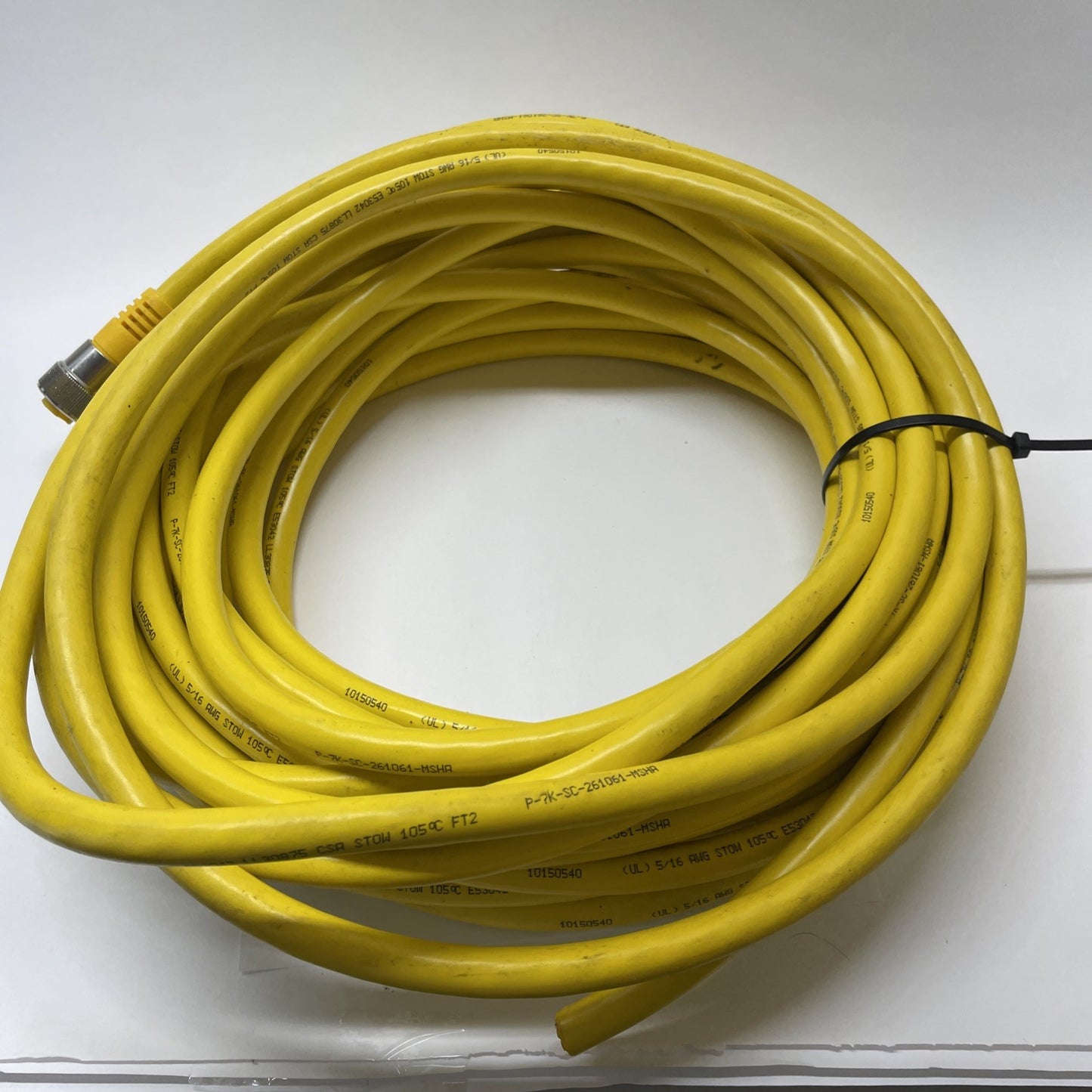 Single-Ended Cordset  10150540  E53042  ll30875  P-7K-SC-261061-MSHA  55' (660")