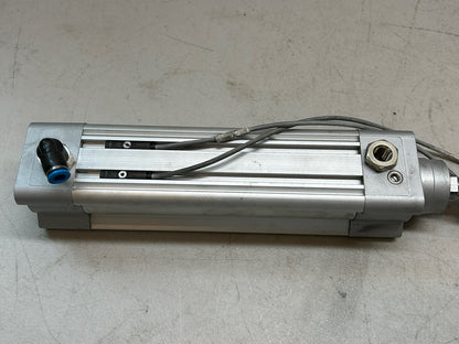 FESTO DSBC-40-125-PPVA-N3 / 1376661 PISTON ROD PNEUMATIC CYLINDER W/ SENSORS