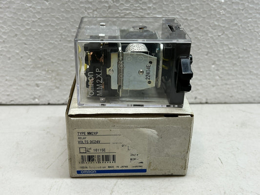 OMRON MM2XP RELAY 24VDC / NEW