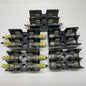 (LOT OF 5) Bussman M60030 Fuse Holder Block 30A 600V Type M Fuses 10-14 AWG Wire