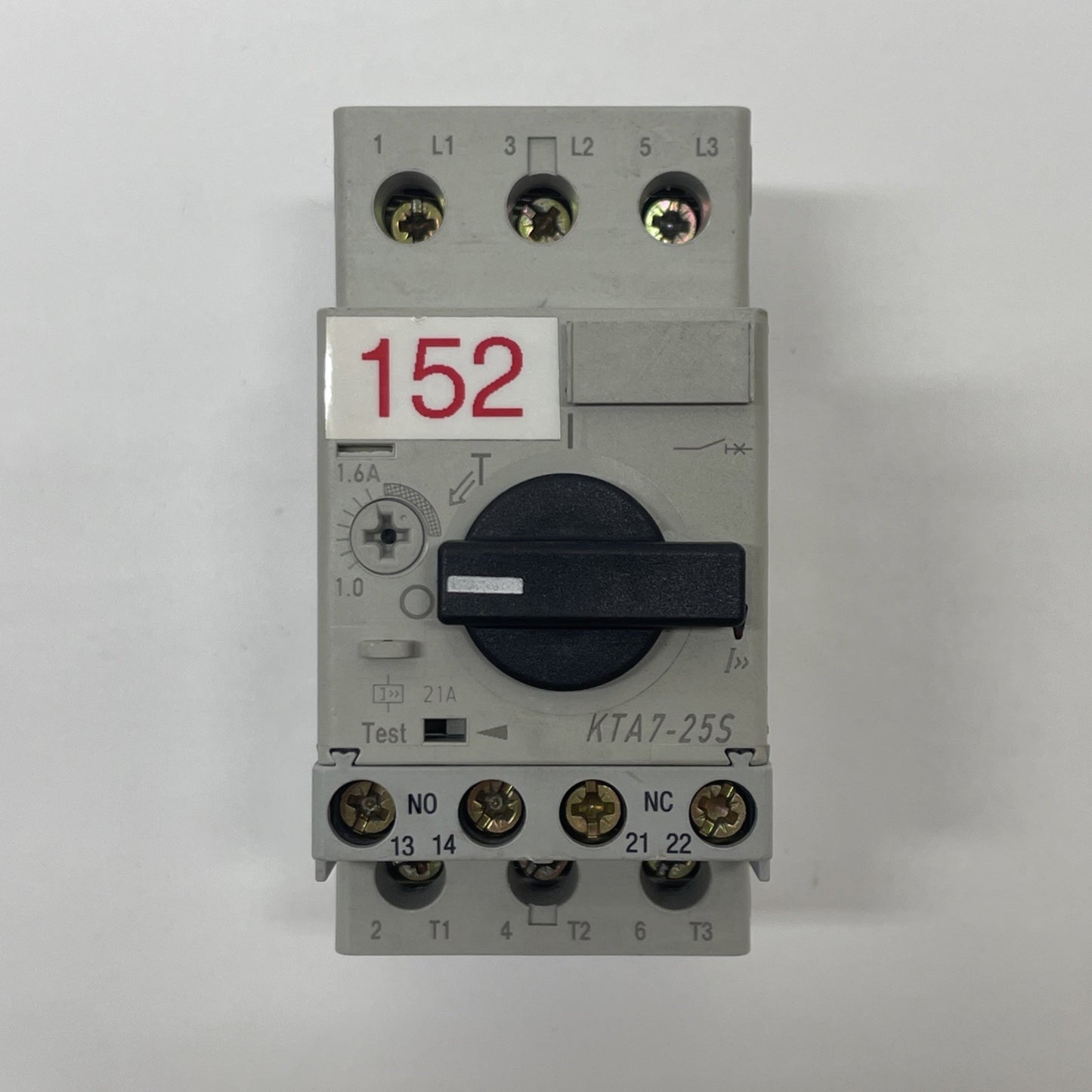 SPRECHER & SCHUH KTA7-25S-1.6A Motor Protection Circuit Breaker. KT7-PE1-11