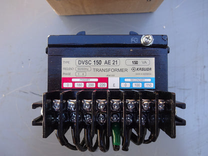 KASUGA DVSC 150 AE 21 / AE21 / TRANSFORMER 150VA/ 50/60HZ / NEW WITH BOX