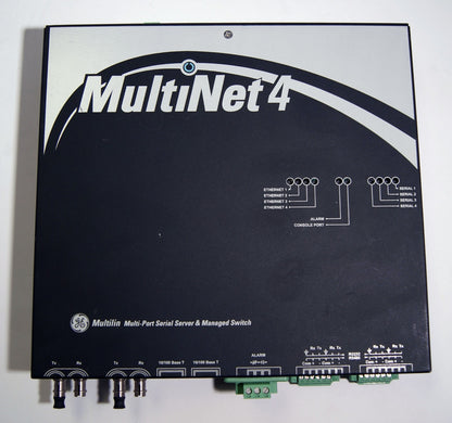 GE Multilin MultiNet4 Multi-Port Serial Server & Managed Switch
