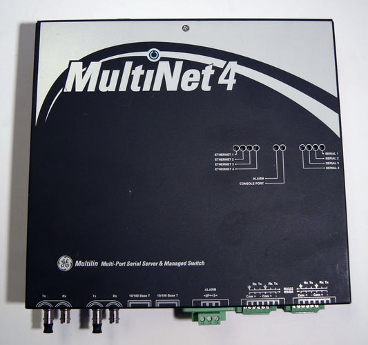 GE Multilin MultiNet4 Multi-Port Serial Server & Managed Switch