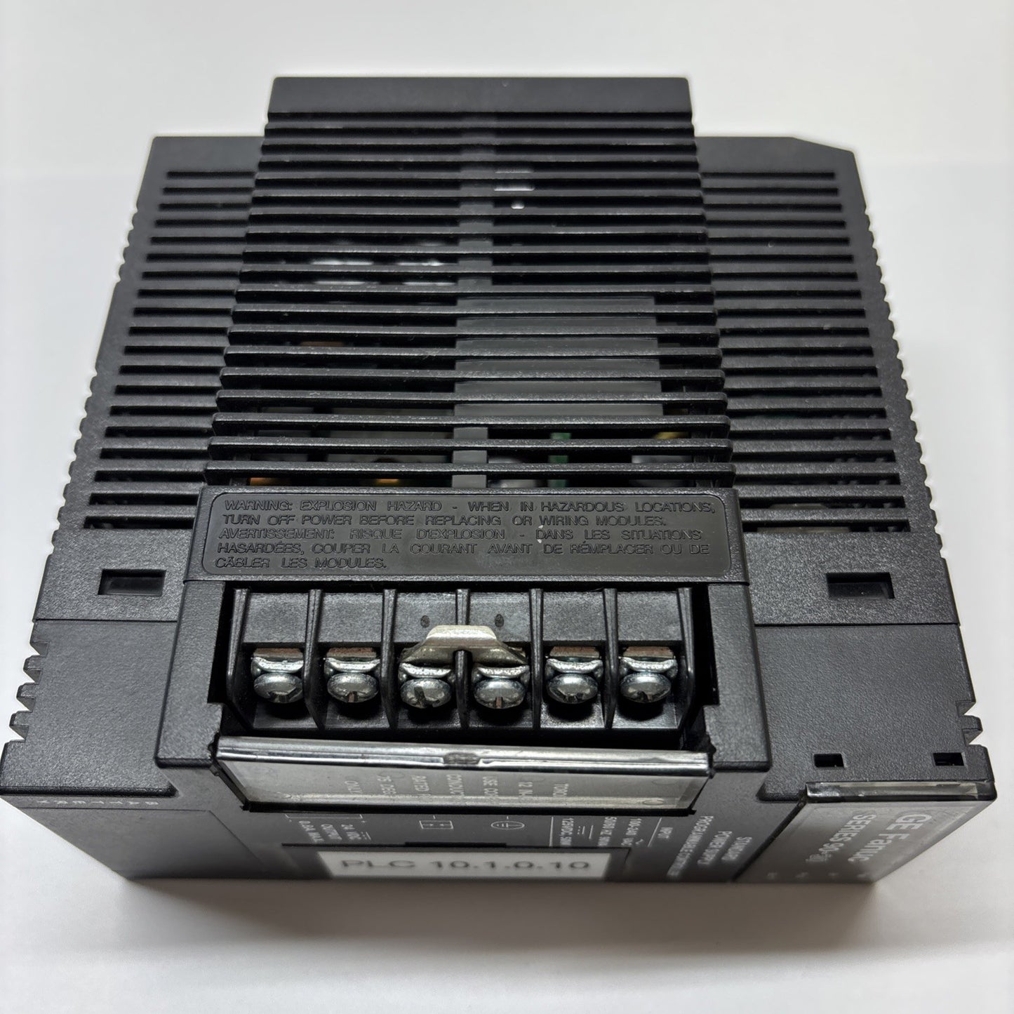 GE Fanuc IC693PWR321Z Series 90-30 PLC Power Supply 120/240VAC 125VDC 30W
