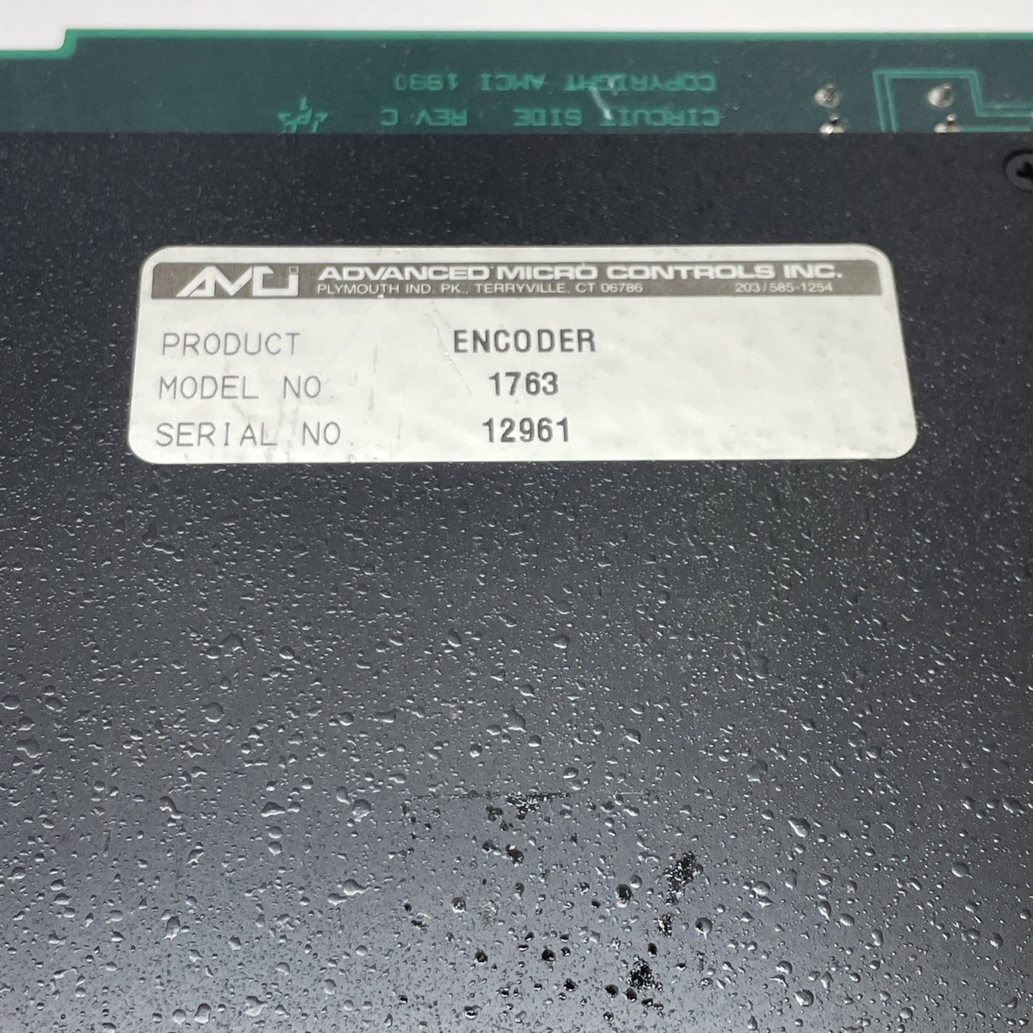 AMC Advanced Micro Controls 1763 Encoder Module