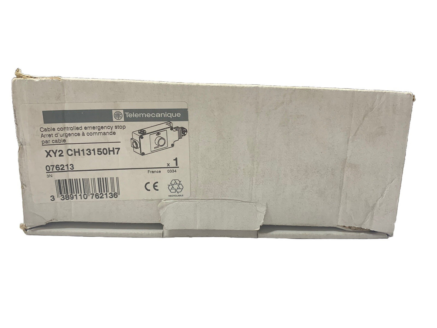 TELEMECANIQUE XY2 CH13150H7  10A 240V Cable Controlled Emergency Stop