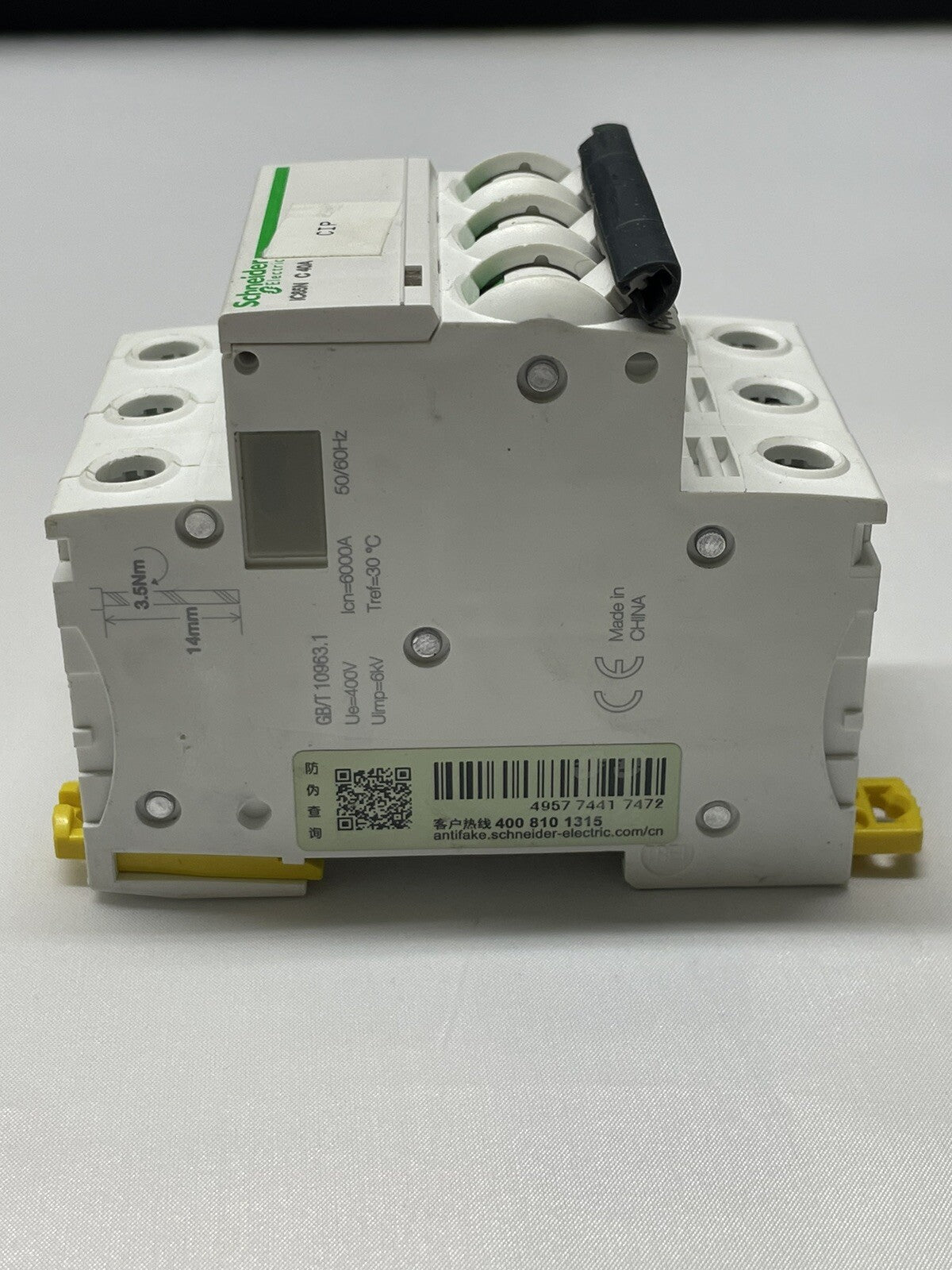 1PC A9F18340 circuit breaker 3P C40A