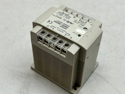 Omron S82K-05024 50W DIN Rail Switching Power Supply 24V 2.1A
