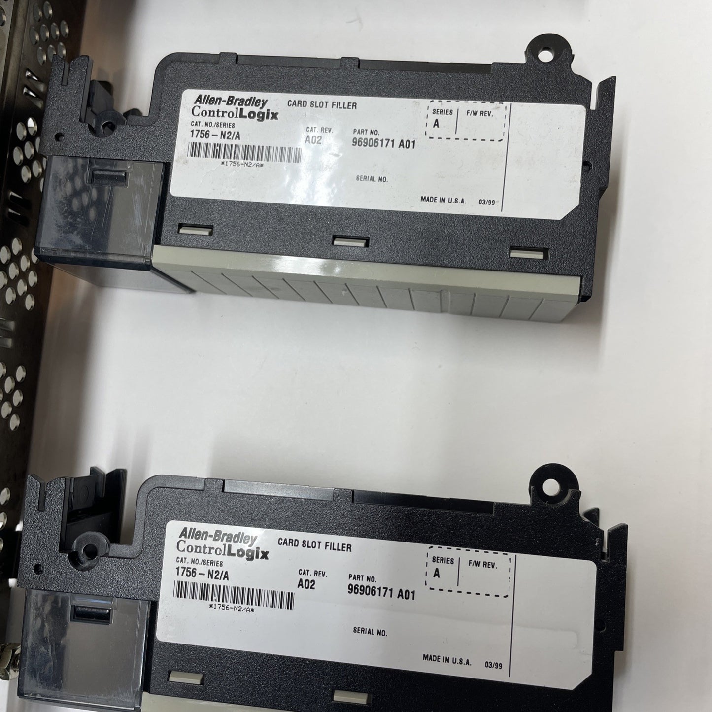 Allen-Bradley 1756-A13/A ControlLogix 13-Slot Chassis PLC Rack + 5 Slot Fillers