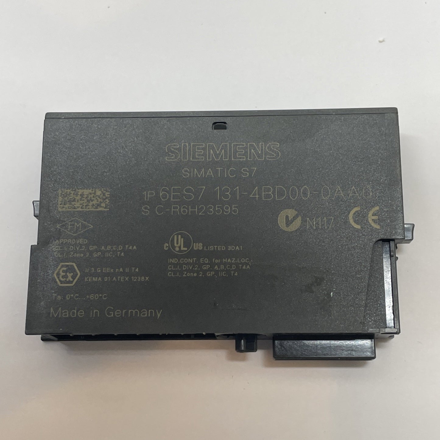 Siemens 6ES7 131-4BD00-0AA0 4-Point 24V DC Digital Input Module