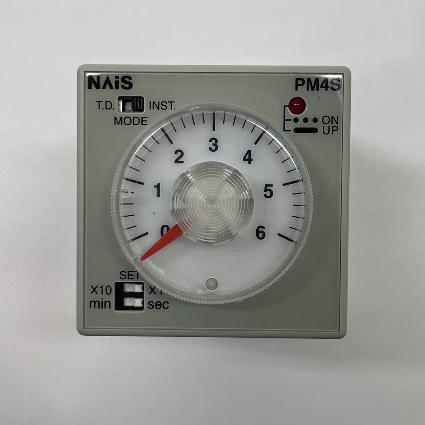NAIS ATC94843 / PM4S-A2C60M-AC120V Multi-Range Timer Analog 0.5s-60min