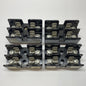 (LOT OF 4) Bussman M60030 Fuse Holder Block 30A 600V Type M Fuses 10-14 AWG Wire