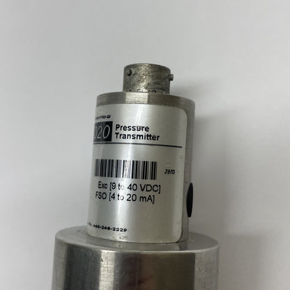 Trans Metrics Series 020 Pressure Transmitter 0-2 PSIA P020TIA (6-PIN CONNECTOR)
